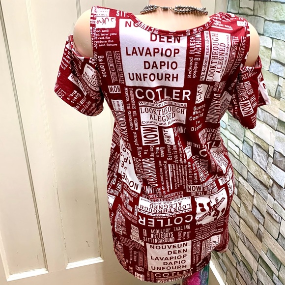 Mini In Cold Shoulder Dress - Picture 3 of 5